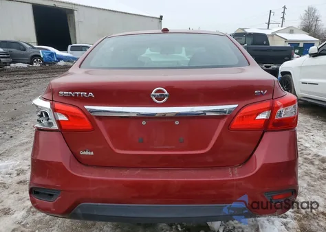 2016 Nissan Sentra S из США, поврежденный, VIN 3N1AB7AP4GY325160